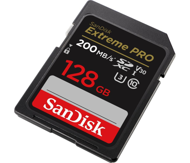 Sandisk 128GB SDXC Extreme PRO 200MB/s A2 C10 V30 UHS-I U3 - 1058643 - zdjęcie 3